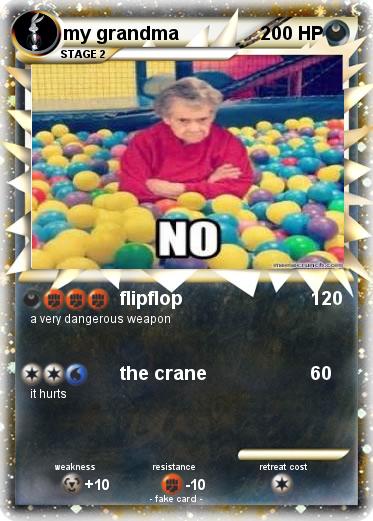 Pokemon my grandma