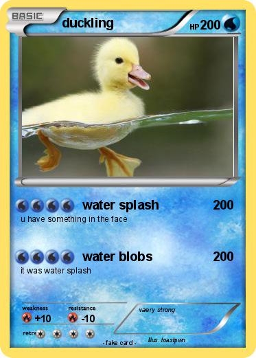 Pokemon duckling