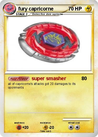 Pokemon fury capricorne