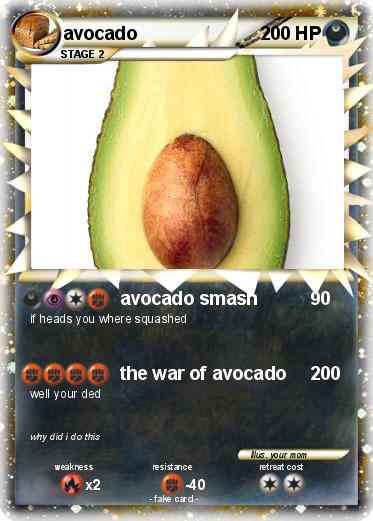 Pokemon avocado