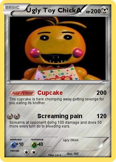 Pokemon Ugly Toy ChickA