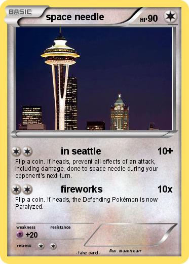 Pokemon space needle