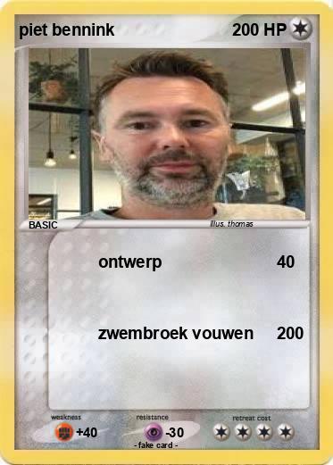 Pokemon piet bennink