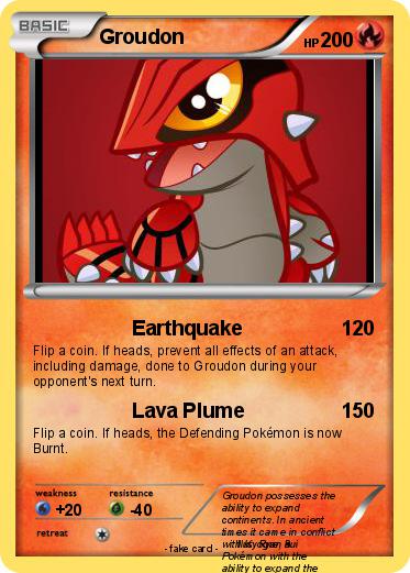 Pokemon Groudon