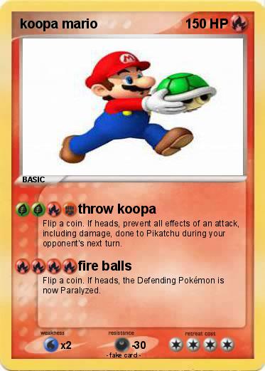 Pokemon koopa mario
