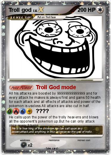 Pokemon Troll god