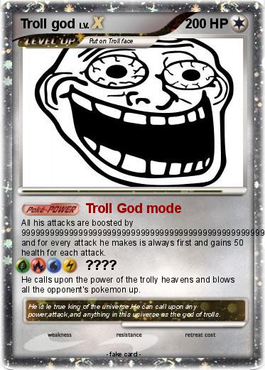 Pokemon Troll god