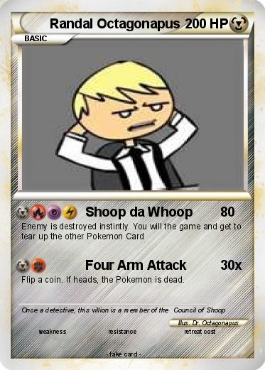 Pokemon Randal Octagonapus