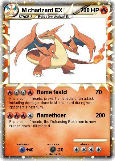 Pokemon M charizard EX