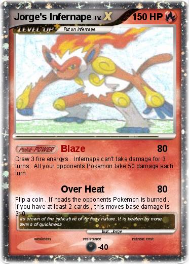 Pokemon Jorge's Infernape