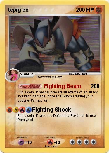 Pokemon tepig ex