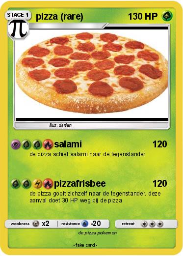 Pokemon pizza (rare)