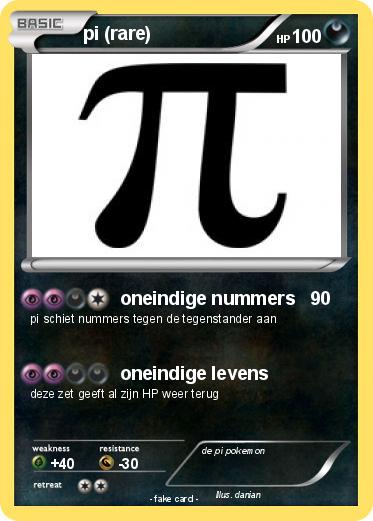 Pokemon pi (rare)