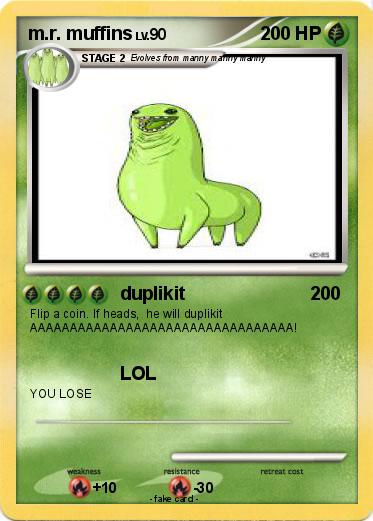 Pokemon m.r. muffins