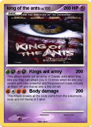 Pokemon king of the ants