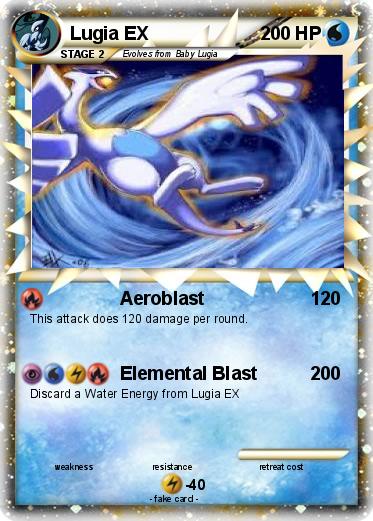 Pokemon Lugia EX