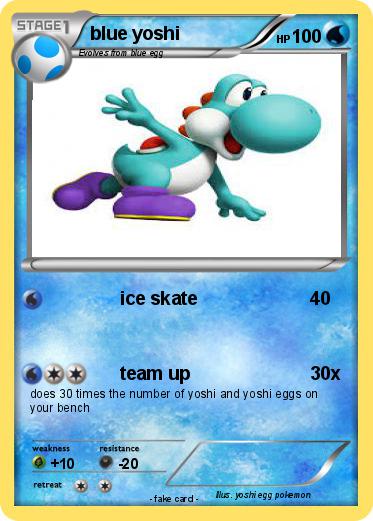 Pokemon blue yoshi