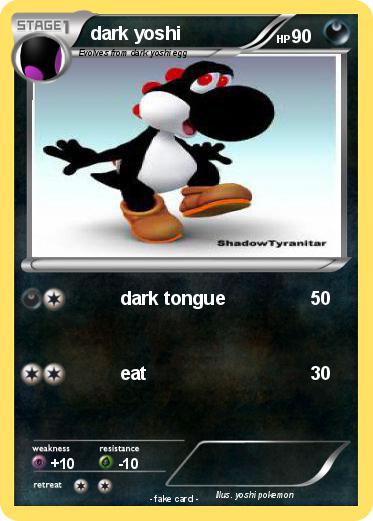 Pokemon dark yoshi