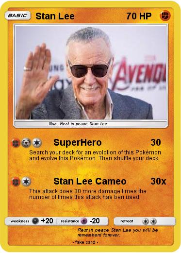 Pokemon Stan Lee