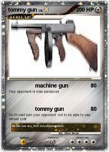 Pokemon tommy gun