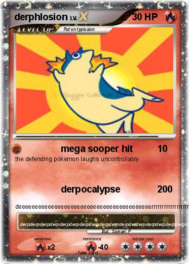 Pokemon derphlosion