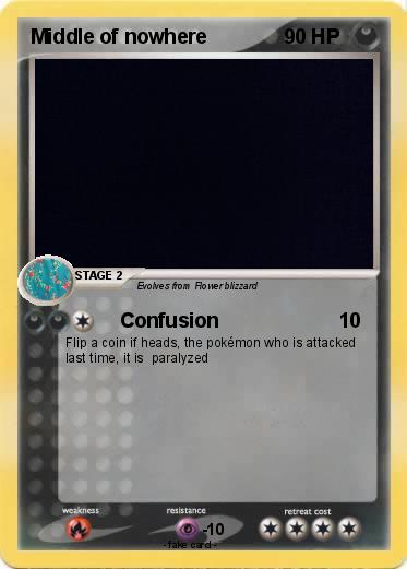 Pokemon Middle of nowhere