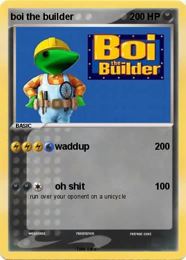 Pokemon boi the builder
