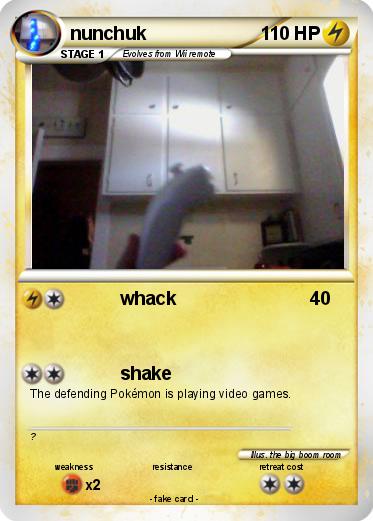 Pokemon nunchuk
