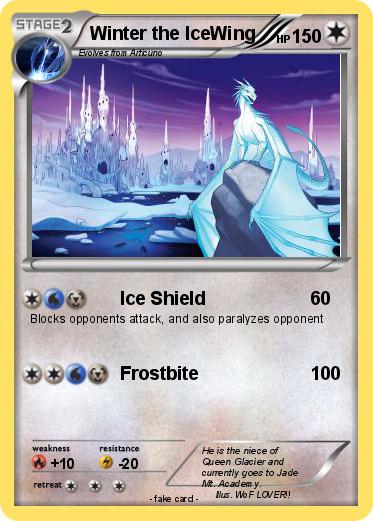 Pokemon Winter the IceWing