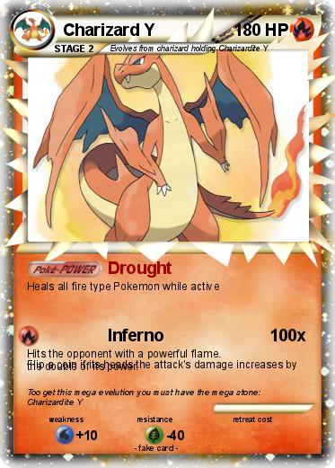 Pokemon Charizard Y