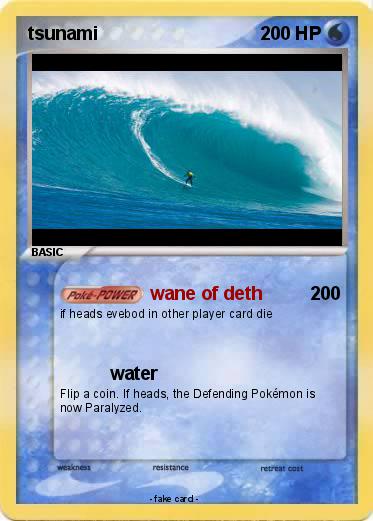 Pokemon tsunami