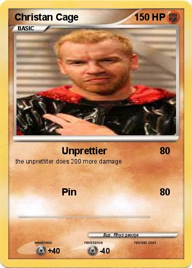 Pokemon Christan Cage