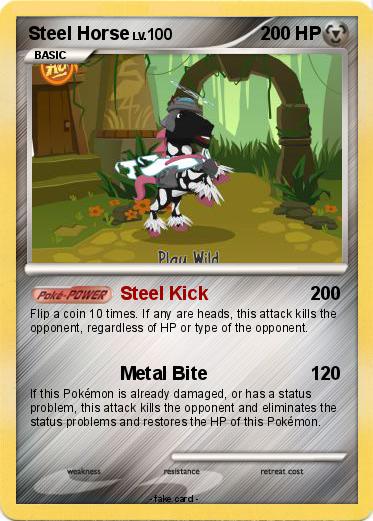 Pokemon Steel Horse