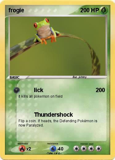 Pokemon frogie