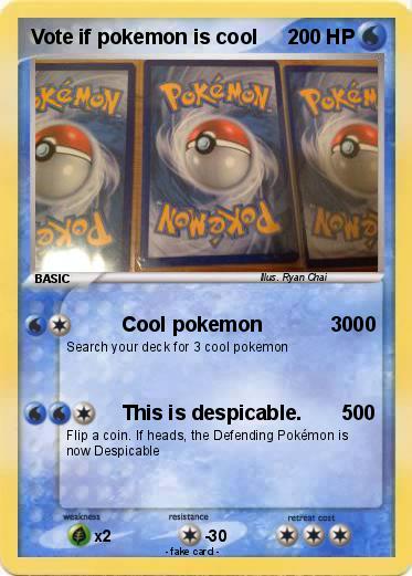 Pokemon Vote if pokemon is cool