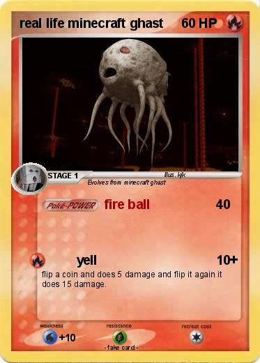 Pokemon real life minecraft ghast