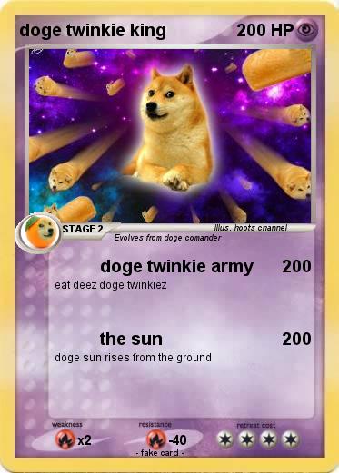 Pokemon doge twinkie king
