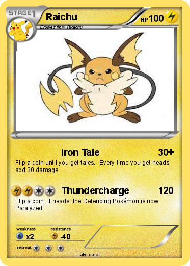 Pokemon Raichu