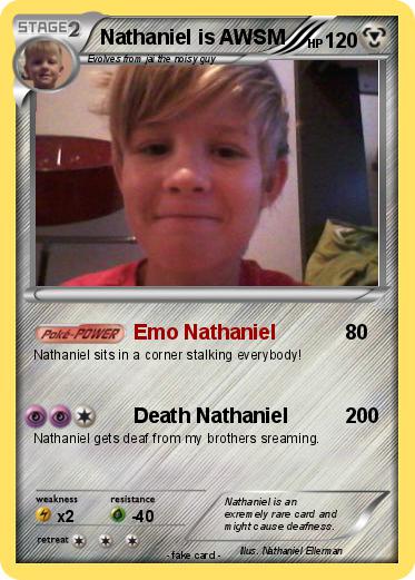 Pokemon Nathaniel is AWSM