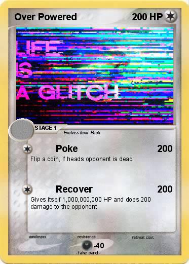 Pokemon Over Powered