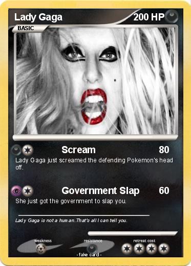 Pokemon Lady Gaga