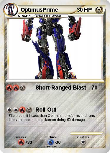 Pokemon OptimusPrime