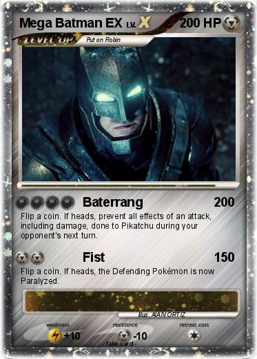 Pokemon Mega Batman EX