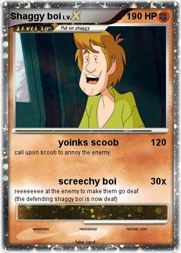 Pokemon Shaggy boi