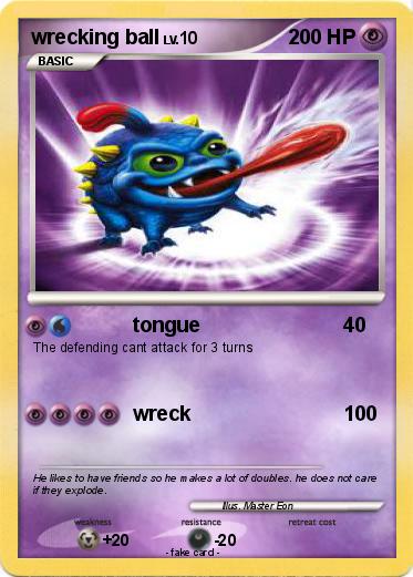 Pokemon wrecking ball