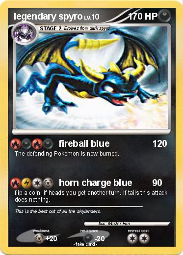 Pokemon legendary spyro