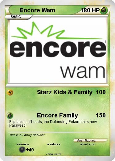 Pokemon Encore Wam