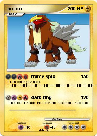 Pokemon arcion