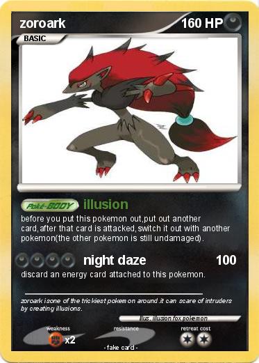 Pokemon zoroark