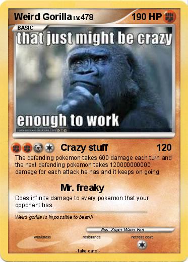 Pokemon Weird Gorilla